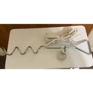 17" Metal Spiral Dog Tie Out Stake-For‎ Most Dog Sizes-Includes 15ft Of Rope